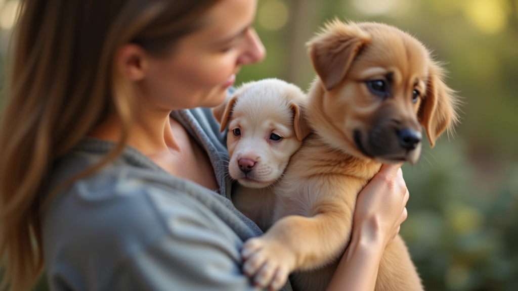 Adopting puppy from shelter