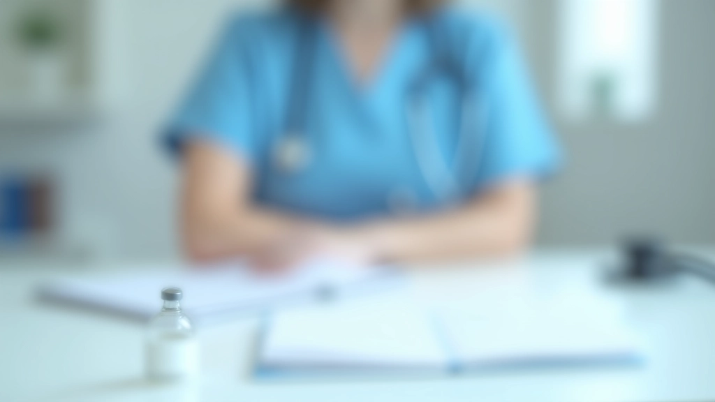 Seringue de vaccin et carnet de santé ouvert chez un vétérinaire avec animaux en arrière-plan